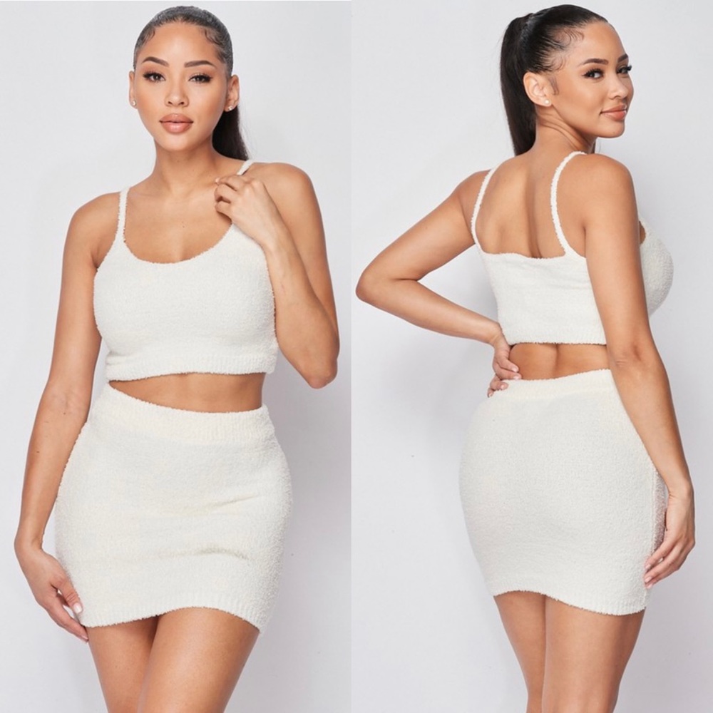 🆕🔥 PENELOPE Soft Knit Cami and Skirt Set